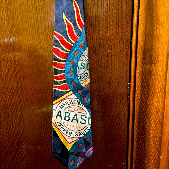 Tabasco Other - Tabasco Necktie, Tabasco Pepper Sauce